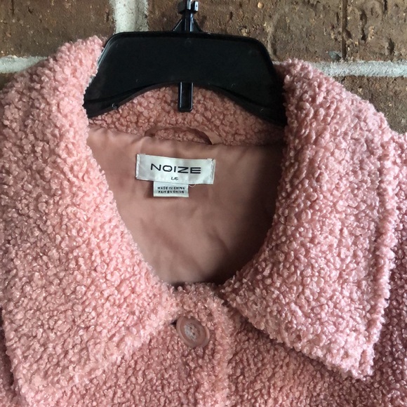 NEW Noize Jackets & Coats Noize Miley Women's Short Length Faux Sherpa - Picture 7 of 13